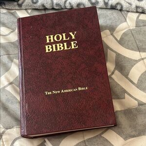 Holy Bible - The New American Bible in Burgundy